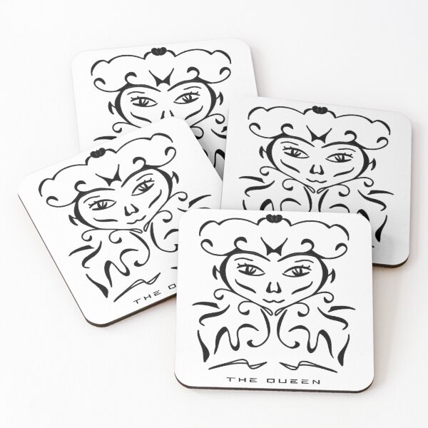 Item preview, The Queen Tribal Goddess Line Art designed and sold by Rexusstain.