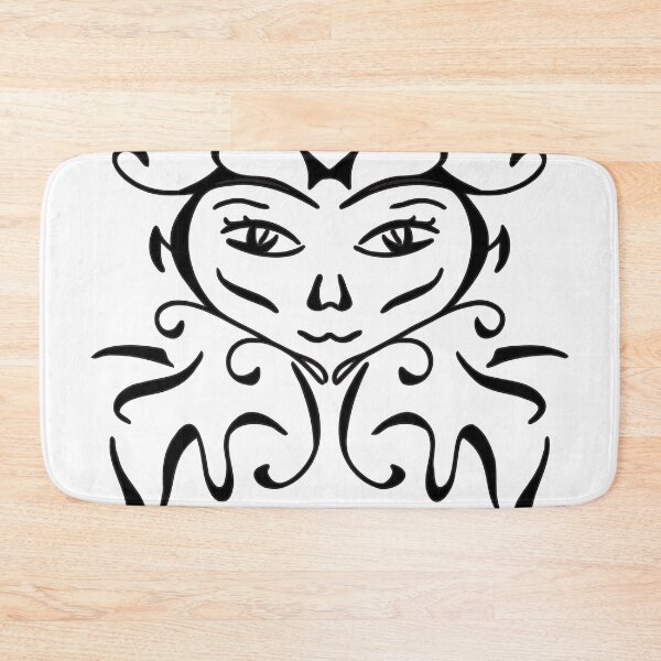 Item preview, The Queen Tribal Goddess Line Art designed and sold by Rexusstain.