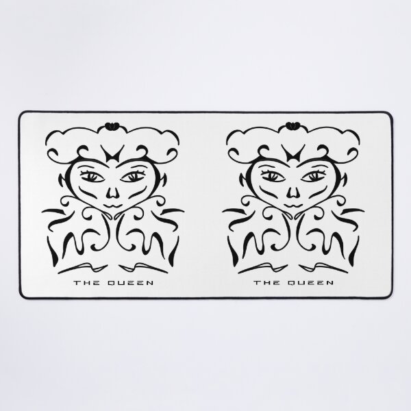Item preview, The Queen Tribal Goddess Line Art designed and sold by Rexusstain.