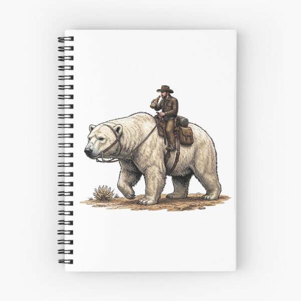 Item preview, The Frost Rider: Cowboy on a Polar Bear Adventure designed and sold by orioleoutdoor.