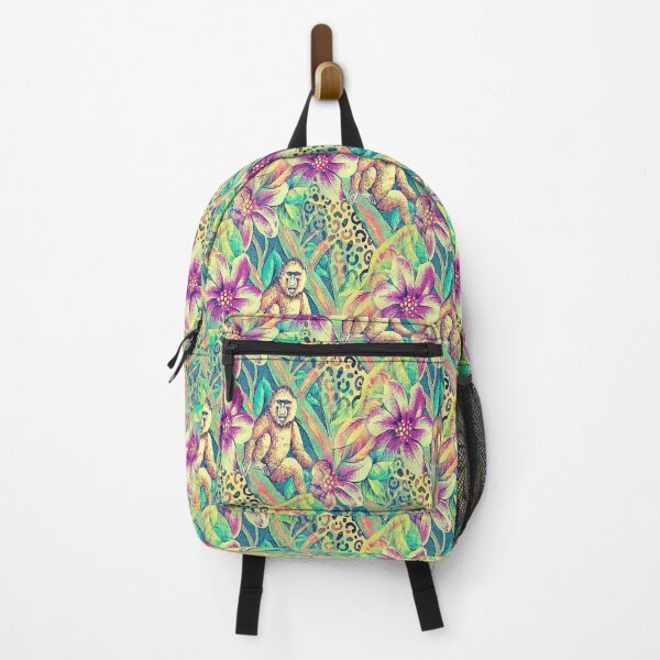 Item preview, Monkey Flower Multi Color in Repeatable Image designed and sold by yonni.