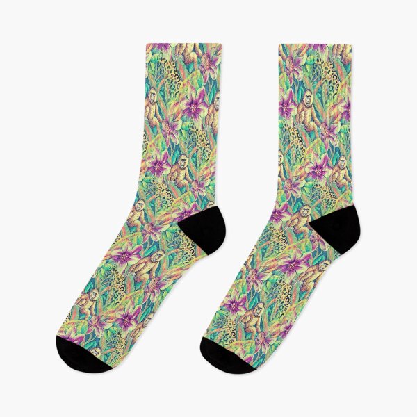 Item preview, Monkey Flower Multi Color in Repeatable Image designed and sold by yonni.