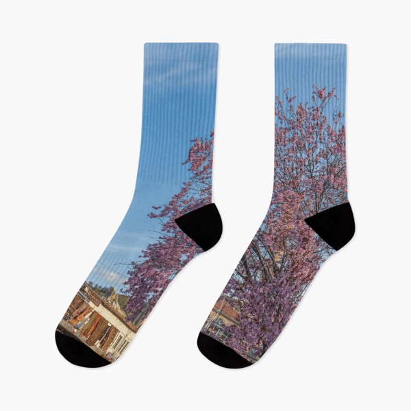 Item preview, Pink Flowering Tree, Rock Formation, Shops in Goreme, Turkiye designed and sold by SafariByMarisa.