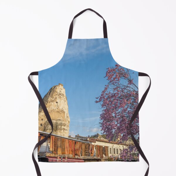 Item preview, Pink Flowering Tree, Rock Formation, Shops in Goreme, Turkiye designed and sold by SafariByMarisa.