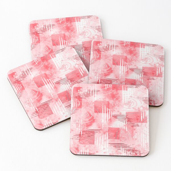 Item preview, Red and White Abstract Painting designed and sold by CloudClown.