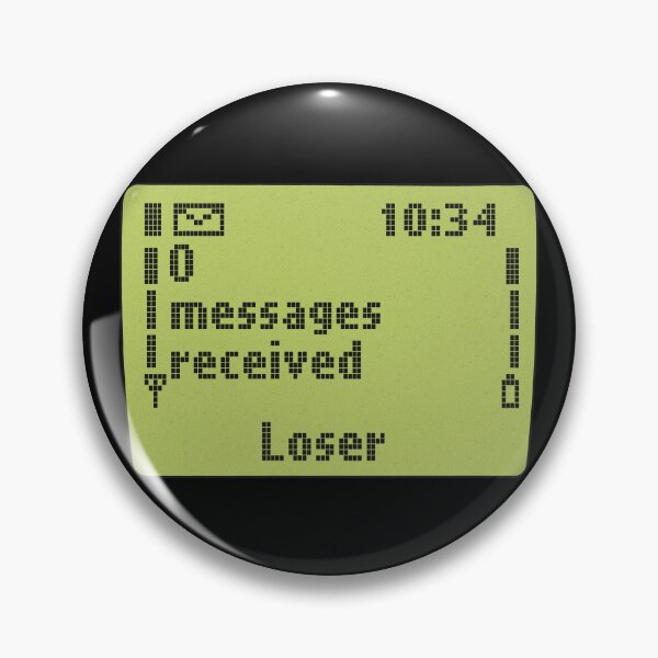 Item preview, Loser Cellphone ----- 90s Retro Design  designed and sold by AestheticNow.
