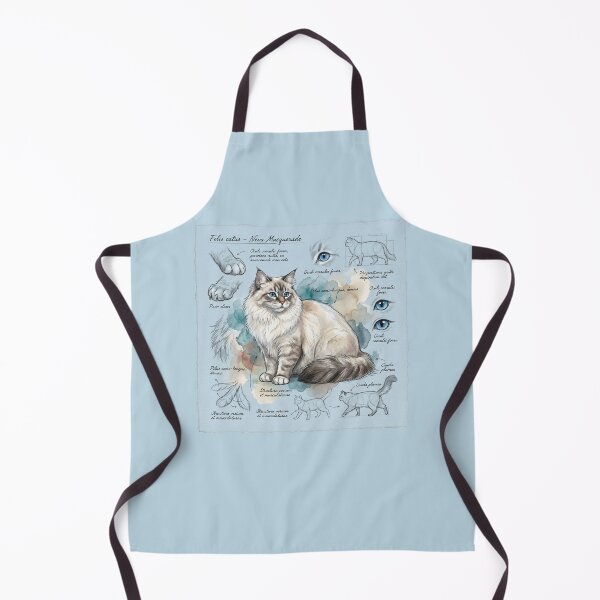 Item preview, Neva Masquerade Cat Anatomical Art Print designed and sold by Paolo-Bandal.
