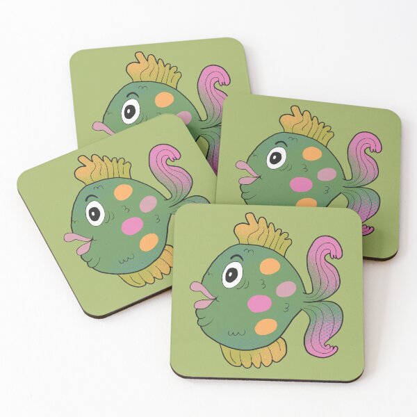 Item preview, Gilbert the Tropical Fish designed and sold by yellowflowerhut.