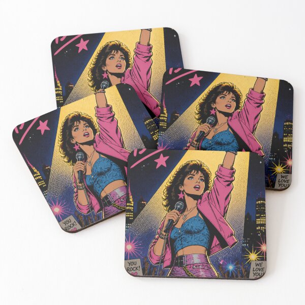 Item preview, A Star is Born | Success, Music and Retro Comic Art designed and sold by reflejoentinta.