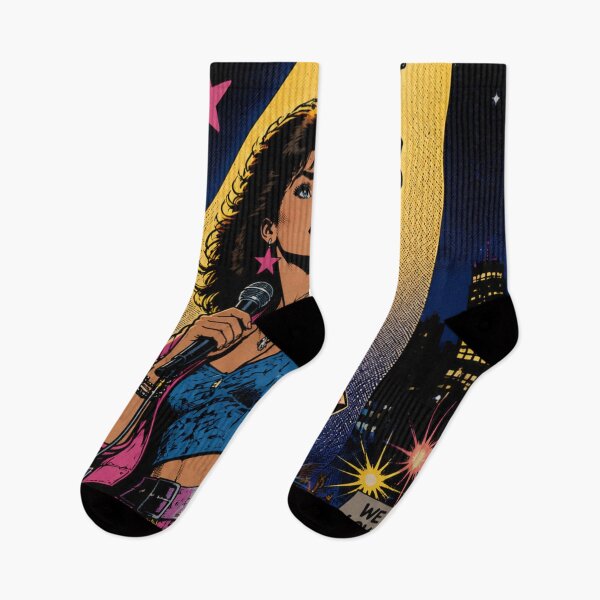 Item preview, A Star is Born | Success, Music and Retro Comic Art designed and sold by reflejoentinta.