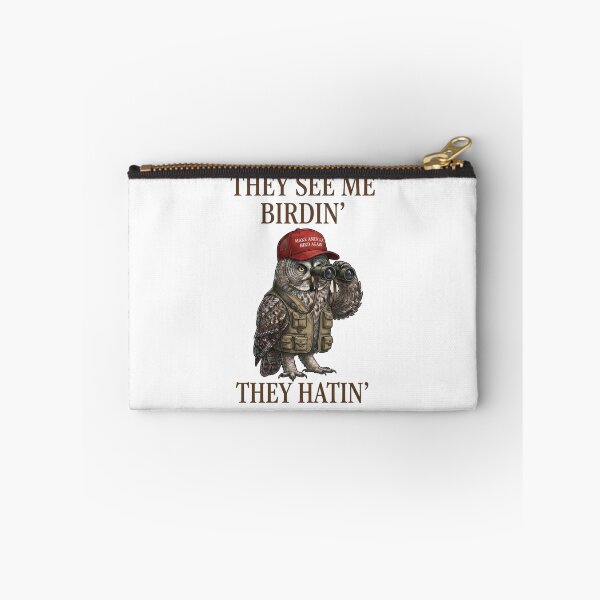 Item preview, They See Me Birdin' - Funny Owl Birdwatching Parody designed and sold by orioleoutdoor.