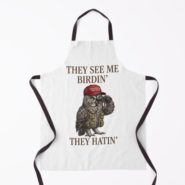 Item preview, They See Me Birdin' - Funny Owl Birdwatching Parody designed and sold by orioleoutdoor.