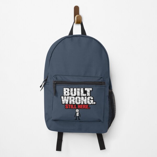 Item preview, Built Wrong Still Here - Funny Sarcastic Unhinged T-Shirt designed and sold by UnhingedWear.