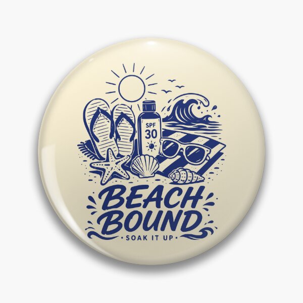 Item preview, Vintage Beach Bound Soak It Up designed and sold by 89shirts.