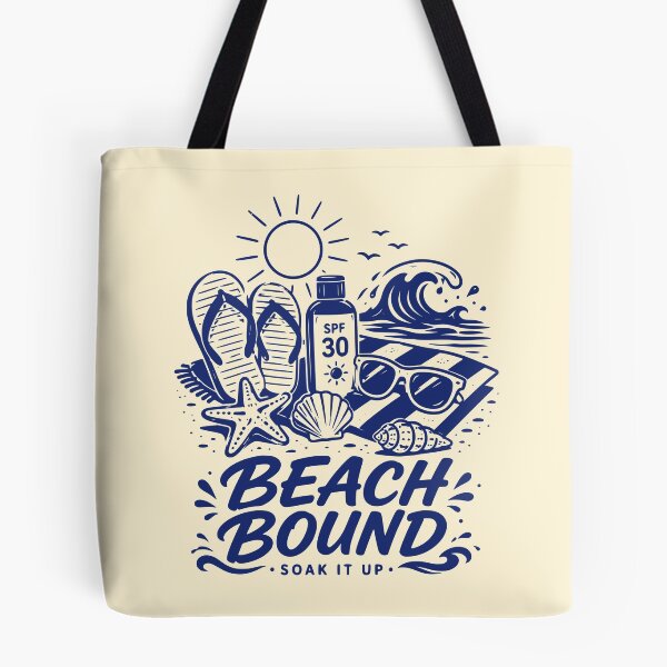 Item preview, Vintage Beach Bound Soak It Up designed and sold by 89shirts.