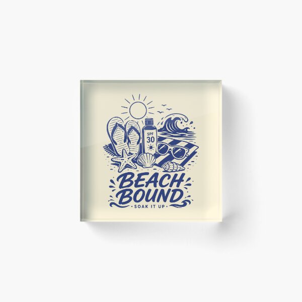 Item preview, Vintage Beach Bound Soak It Up designed and sold by 89shirts.