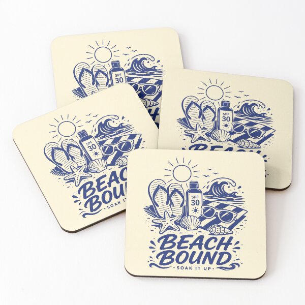 Item preview, Vintage Beach Bound Soak It Up designed and sold by 89shirts.