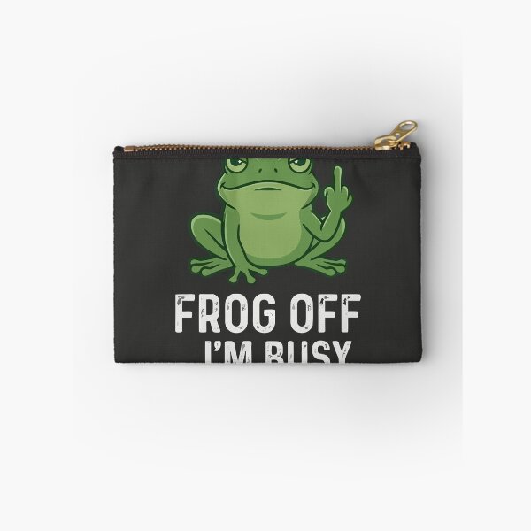 Item preview, Frog Off I'm Busy designed and sold by Amir Faysal.