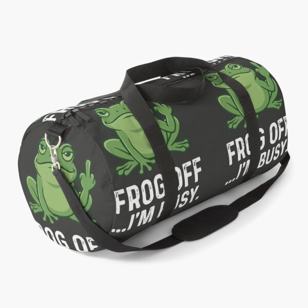 Item preview, Frog Off I'm Busy designed and sold by Amir Faysal.