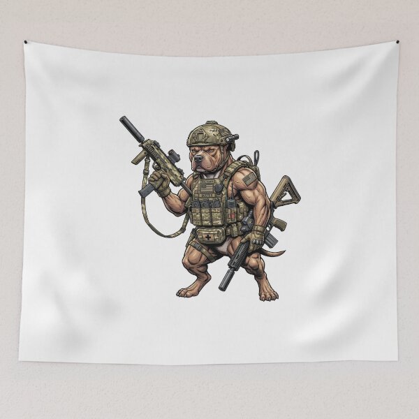 Item preview, Dog Elite Force designed and sold by RAWLIFEGRAPHIC.