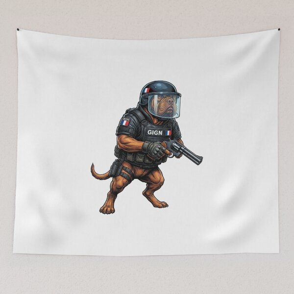 Item preview, Dog Elite Force designed and sold by RAWLIFEGRAPHIC.