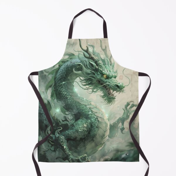 Item preview, The Azure Sovereign: Qinglong Ancient Scroll Art designed and sold by Studio Lumière Zeit.