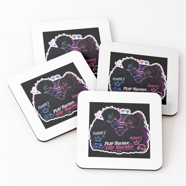 Item preview, Gamer Couple Love Sticker designed and sold by VibeStickers339.