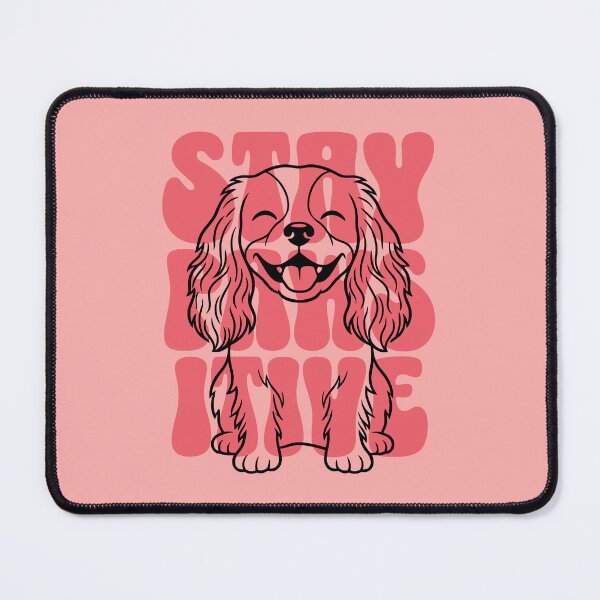 Item preview, Stay Pawsitive Cavalier Dog Lover designed and sold by Kaurisdigital.