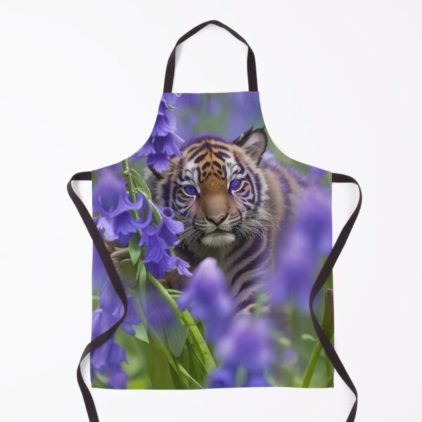 Item preview, Lavender tiger cub 1 designed and sold by Universe-of-Merch.