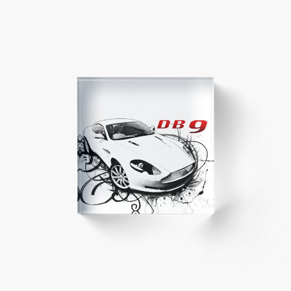 Aston Martin DB9 Acrylic Block