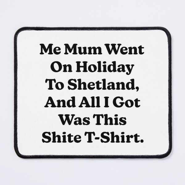 Item preview, Shetland Shite Black designed and sold by Normbot2000.
