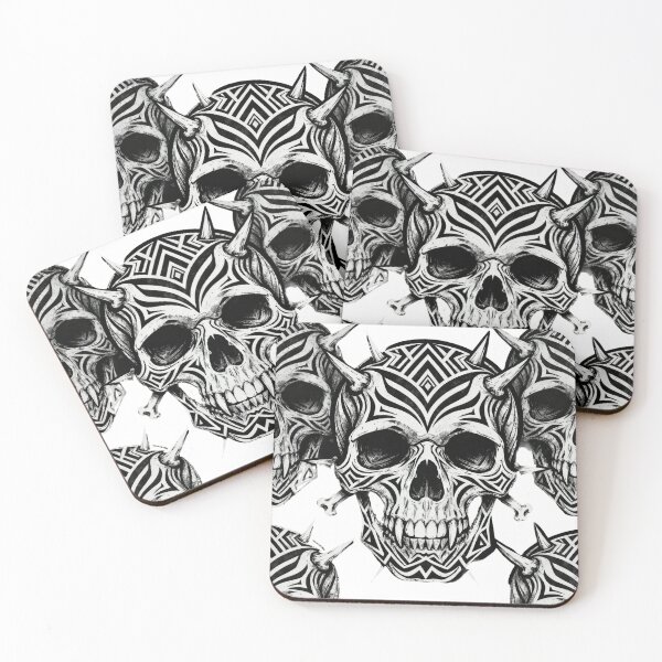 Item preview, Skull mosaic designed and sold by T's&such.