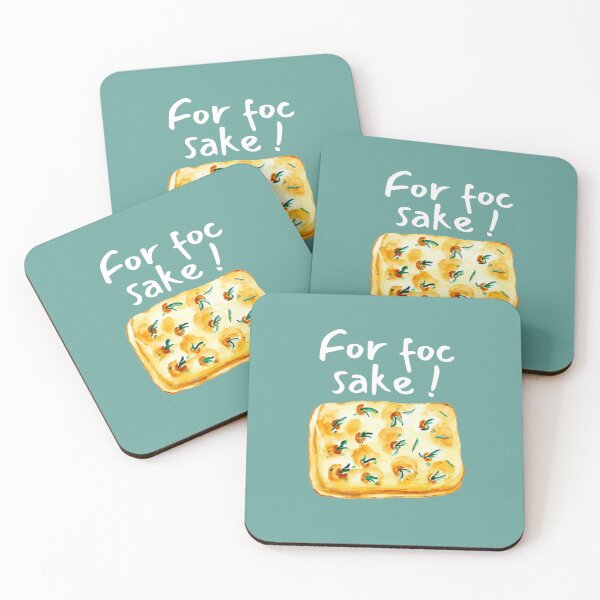 Item preview, For Foc Sake! Funny Focaccia Bread designed and sold by glowvim.