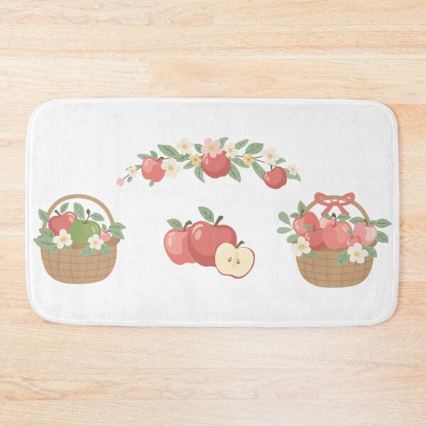 Item preview, Apple Basket Harvest Pattern designed and sold by BetweenForms.