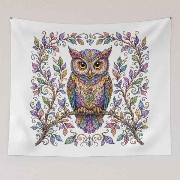 Item preview, Intricate Owl designed and sold by PaintedbyCarol.