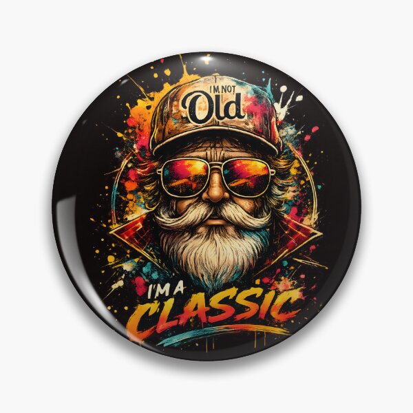 Item preview, Vintage Rebel – I’m A Classic Neon Splash Edition designed and sold by Rostislav Tarasenko.