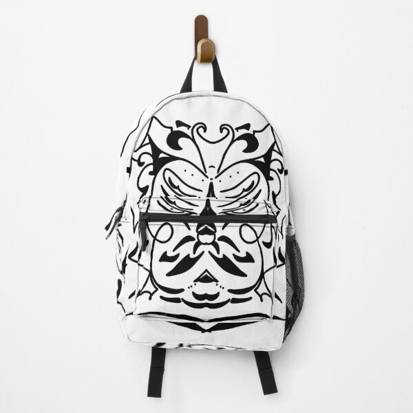Item preview, Tribal Demon Mask Blackwork Tattoo designed and sold by Rexusstain.