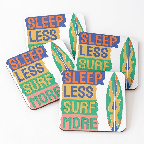 Item preview, Sleep less, surf more designed and sold by GraphicStyleX.