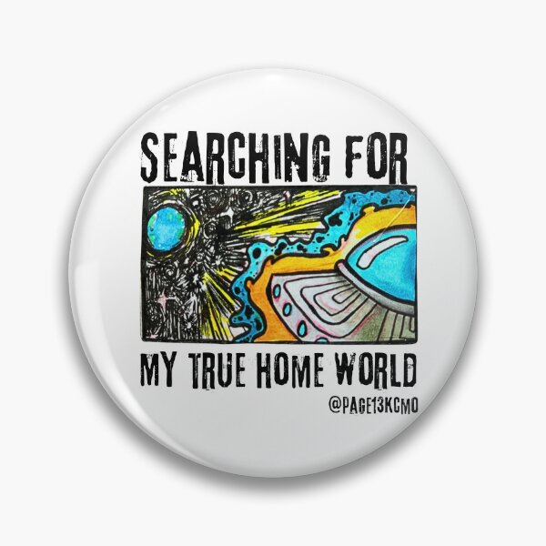 Item preview, Searching For Home — black letter designed and sold by Page13KCMO.