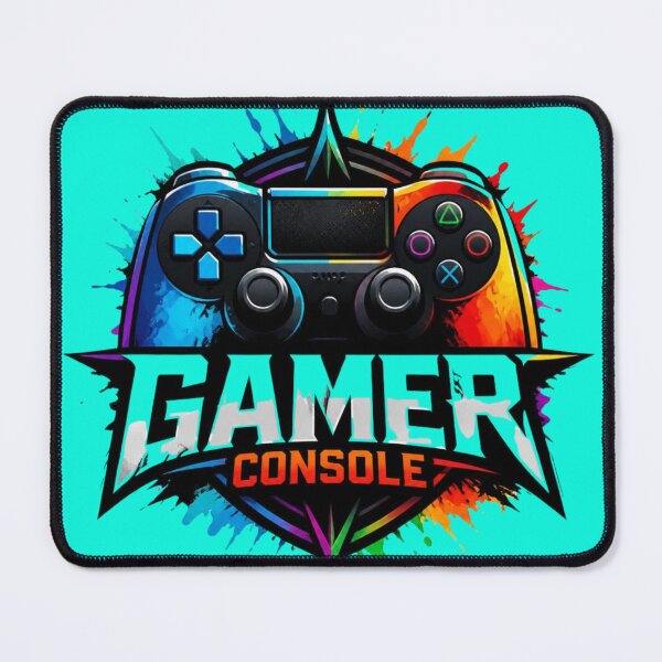 Item preview, Gamer Console Controller Esports Splash Art Logo designed and sold by AgnesB77.