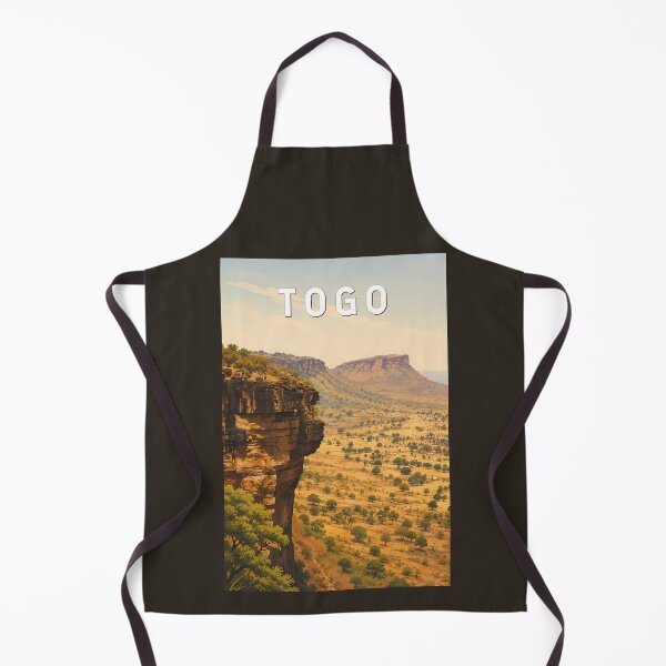 Item preview, Togo Illustration Travel Art Vintage designed and sold by KrisSidDesigns.