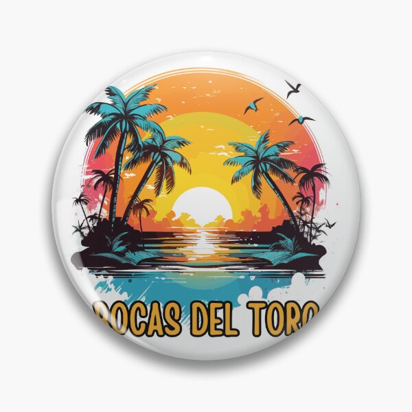 Item preview, Psychidelic Beach Sunset Bocas Del Toro Surfing Panama designed and sold by julyperson.