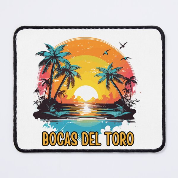 Item preview, Psychidelic Beach Sunset Bocas Del Toro Surfing Panama designed and sold by julyperson.