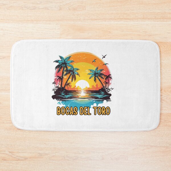 Item preview, Psychidelic Beach Sunset Bocas Del Toro Surfing Panama designed and sold by julyperson.