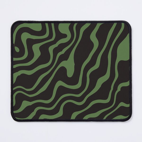 Item preview, Abstract Green Wavy Pattern Aesthetic designed and sold by Rexusstain.