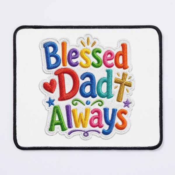Item preview, Blessed Dad Always Christian Dad Quote designed and sold by camisagrafica.