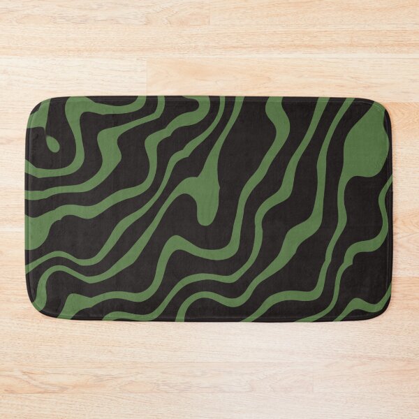 Item preview, Abstract Green Wavy Pattern Aesthetic designed and sold by Rexusstain.