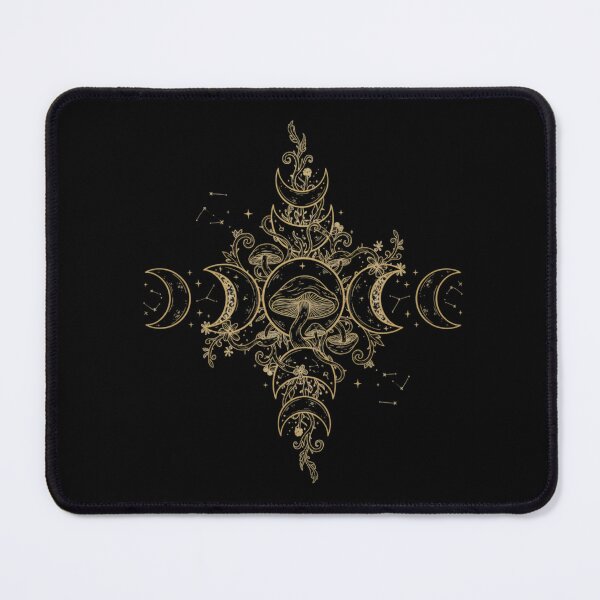 Item preview, Mystic Celestial Mushroom & Moon Phases designed and sold by MoonSoul Studio.