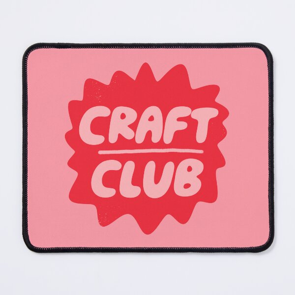 Item preview, Craft Club Badge (Red) designed and sold by yellowflowerhut.