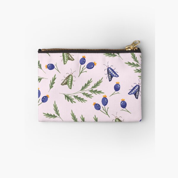 Item preview, Mystical Woodland Moth Botanical Pattern designed and sold by BetOova.